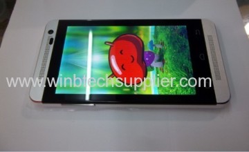 جديد ميني واحد الروبوت الهاتف الجيل الثالث 3g النواة 4.0 بوصة Mtk6572 المزدوج سيم بطاقة الهاتف لتحديد المواقع وأي فأي Fm 512 ميغابايت ذاكرة الوصول العشوائي/4 ز مدمج