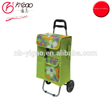 200210 foldable grocery shopping bag with wheels foldable trolley shopping bag