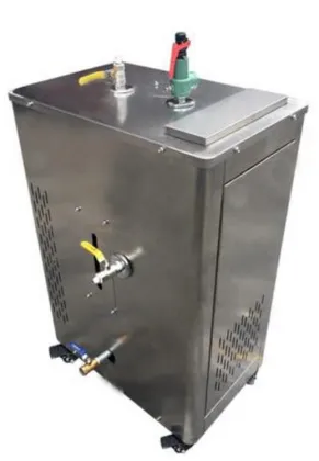 Mini Electric Steam Generator with Steam Turbine for Electric Power Generation