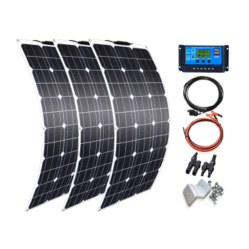 Пользовательские дома SunPower SunPower Solar Street Lights - 100 Вт и 200 Вт Гибкие открытые панели