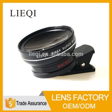 Universal clip 3-in-1 golden fish eye mobile phone camera lens 180 degree lens for promotion