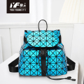 Rakaman Rhomboid baru Custom Backpack Raindrop Geometric Casual Raindrop