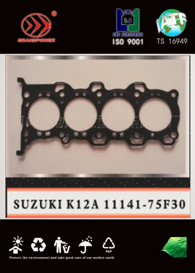 Professional sale cylinder head gasket for Suzuki K12A 1114175F30 factory price