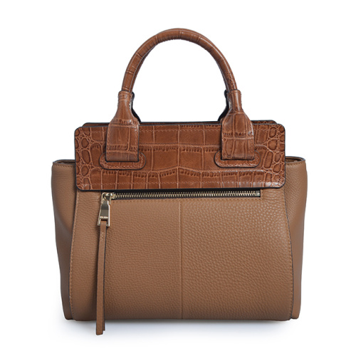 ELIM &amp; PAUL Messenger Bag Damen große Tote Bull Leder