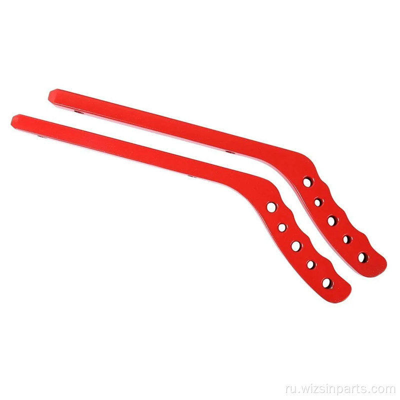 Красная задняя алюминиевая ручка Je rugle