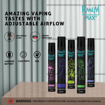 RandM Max Disposable Vape 1700Puffs