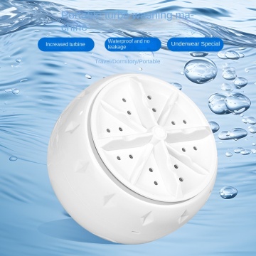 Portable Turbo Laundry Washer for Travel and Home Use