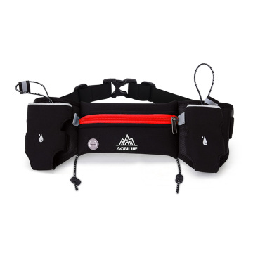 Wholesale Custom New Fashion Waterproof Running Waist Belt Bag Outdoor Cycling Waist Pack with Water Bottle Holder AONIJIE E834