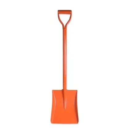 Black Round Nose Steel Shovel for Farming - S-503Y Africa