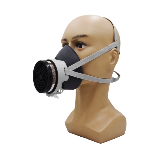 Premium Rubber Half Face Gas Mask for Safe Protection