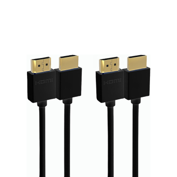 Kurzes, schlankes High-Speed-HDMI-2.0-Kabel