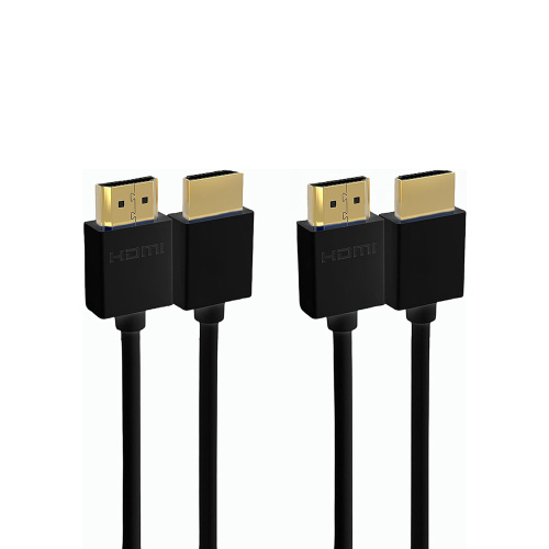 Hochgeschwindigkeit HDMI 2.0 kurzes Schlankkabel