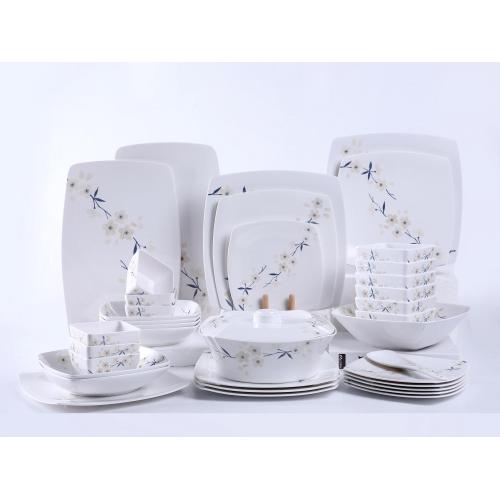 38 pcs dinnerware set for 6 person