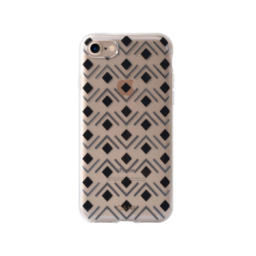 Black Square Printing Men's IMD Iphone6 plus Case