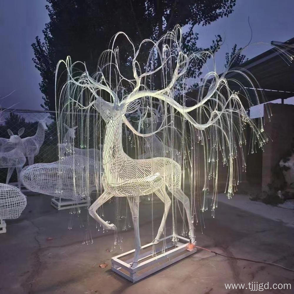 Simulated Sika Deer Lamp