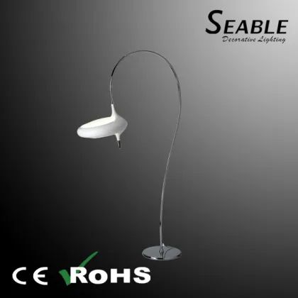 Modern fish standing unique floor lamp/fancy floor lamp for interior design