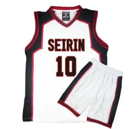 Kuroko no Basuke Basket Cosplay Costume Vest SEIRIN Number 4 10 11 Kagami Taiga Jersey Sportswear Uniform T Shirt Shorts Set