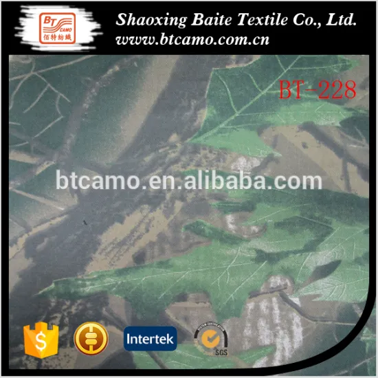 Twill Hunting Camouflage Pattern Military Fabric