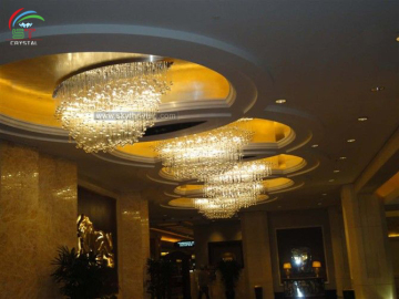 crystal drop chandelier lighting