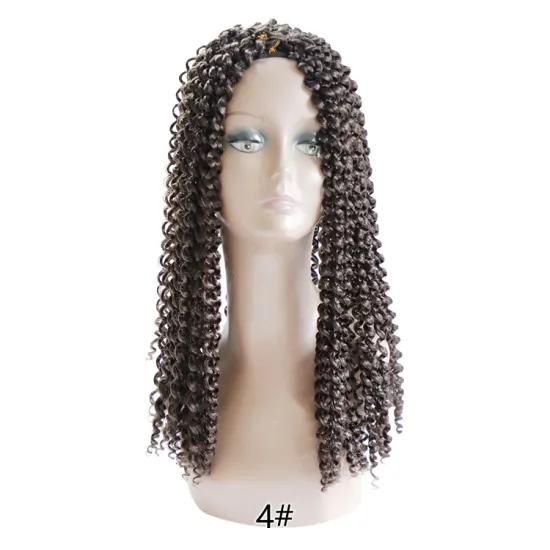 Vigorous Cheap Price Wholesale Marly Extension Deep Wavy Darling Brown Black African Ombre Braiding Hair Synthetic