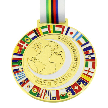 Race The World Metal Sports Day Medals