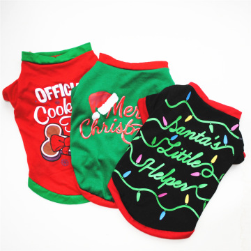 Factory Direct Christmas Pet Clothing for Cats and Dogs