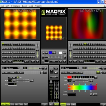 Software di modifica LED professionale Madrix Key V5