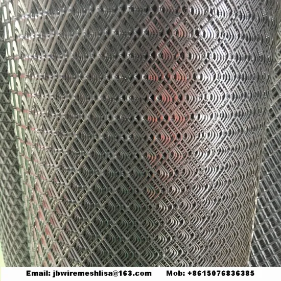 Powder Coated And Galvanized Expanded Steel Mesh