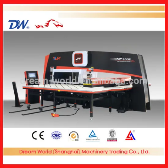 Famous top sell brand 'JFY' CNC turret punching machine
