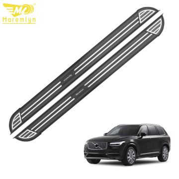 Universal Aluminum Side Pedal Step Bars for Volvo XC90 Car Exterior Accessories