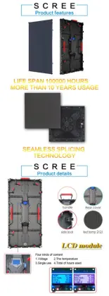 Outdoor P3.91 LED Display Screen Rental Cabinet
