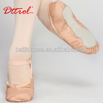D005002 Dttrol wholesale leather ballerina shoe dance shoes