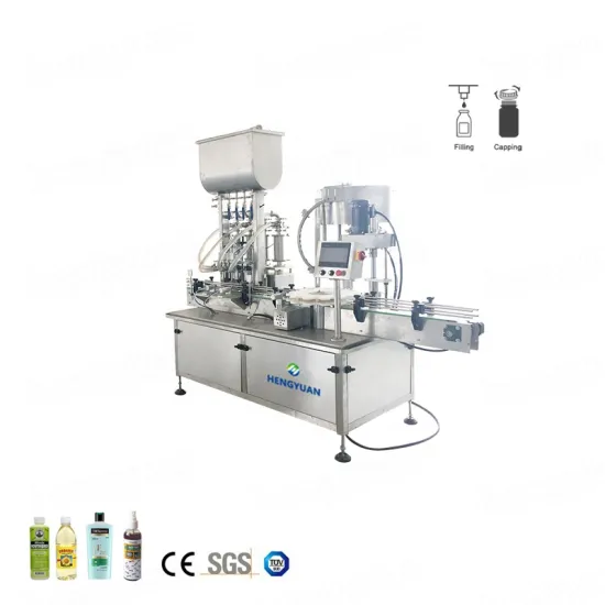 Automatic Linear Piston Dosing Bottle Filling, Star Wheel Conveying, and Capping Machine HYGX-100