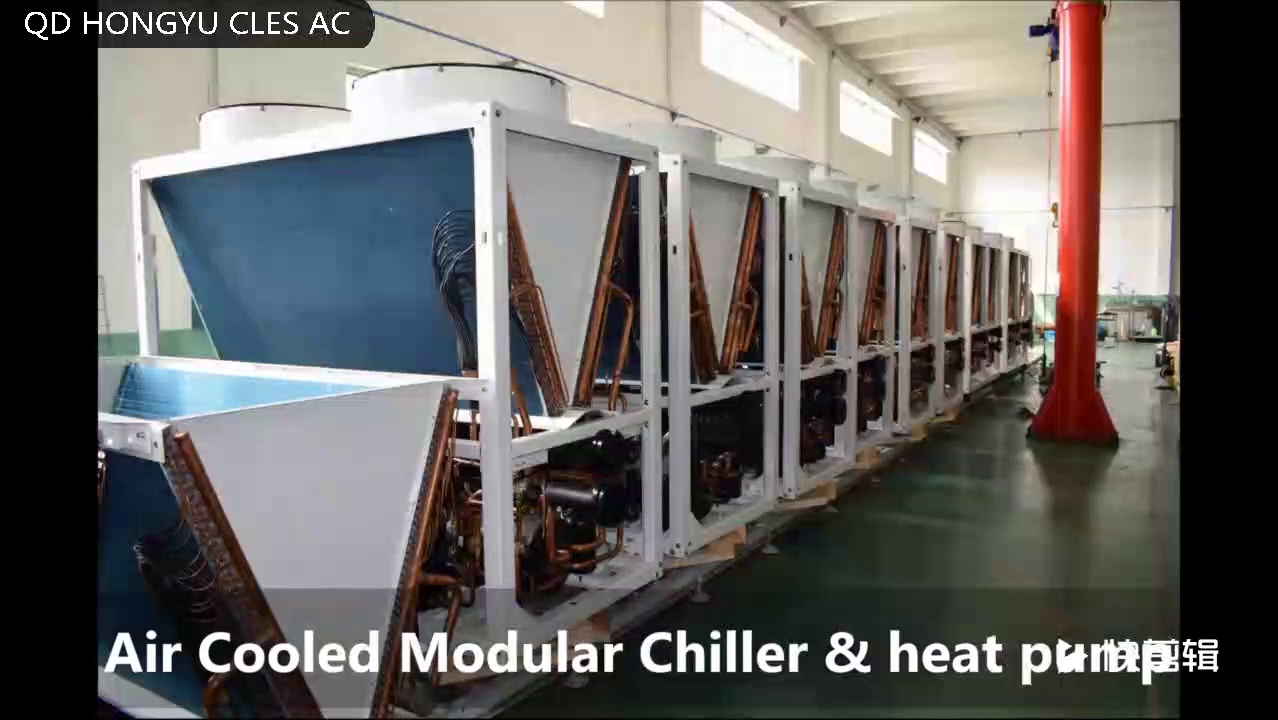 R410A Modular Air Source Heat Pump for Central Air Conditioning
