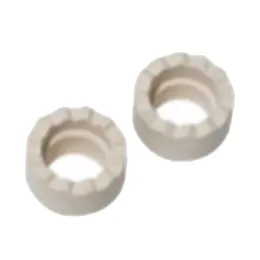 Elegant Porcelain Ring with Floral Design