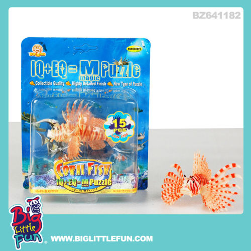 KIDS ASSEMBLY MARINE LIFE TOY 3D MAGIC PUZZLE