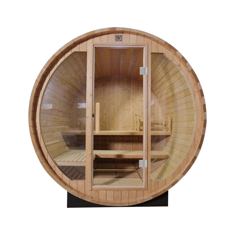 Outdoor Barrel Sauna Wood Steam Sauna Room