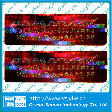 3d Aangepaste Hologram Authenticity Sticker