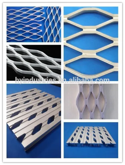 High quality walkway expanded aluminum grating