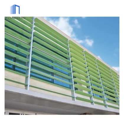 Zonron AS2047: Smart Remote Control Aluminum Shutters and Louvres with Sun Protection Features