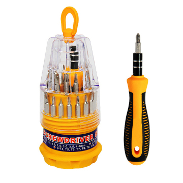30-Piece Fashionable Insulated Mini Screwdriver Tool Set: Your Comprehensive Solution for Convenient Repairs and Maintenance