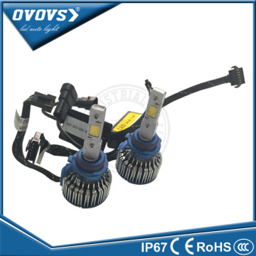 OVOVS car led headlight bulb high power 2600lm 9006 led bulb headlight kit for car