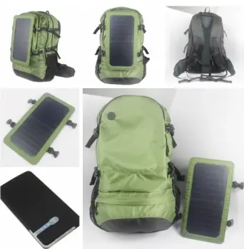 Big Capacity Solar Power Charger Bag Solar Soft Backpack