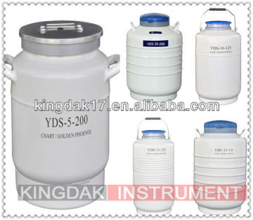 YDS series Dewar vessle Small Capacity Large Caliber Liquid Nitrogen Container