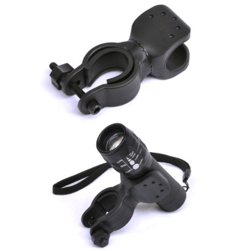 Bicycle light holder front lamp clip revolving light stand bike accessories