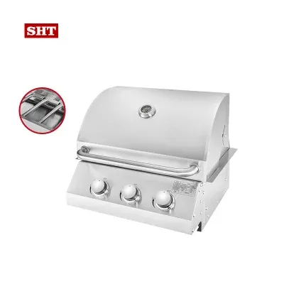 Outdoor Kitchen Grill Insert Natural Gas Electric BBQ Grill Portable Barbecue Grill
