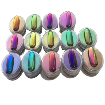 Newest HYH Series Chameleon Mirror Chrome Pigment for Nail Art and Eyeshadow