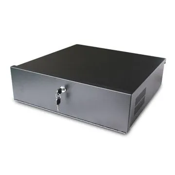 DVR Lock Box with 1.2mm Thickness, Includes Fan with Power Cord