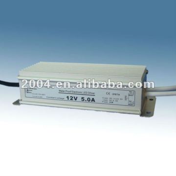 12v 60w led switched power supply waterproof