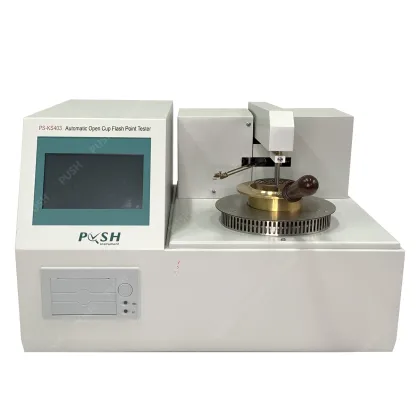PUSH Electrical Cleveland Open Cup Flash Point Tester (ASTM D92) Test Instrument